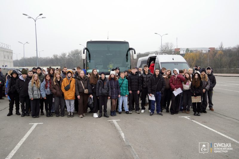 Діти із Шосткинського району вирушили на відпочинок до Македонії
