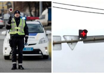 В Україні з’явились світлофори з червоним хрестом: як на нього реагувати