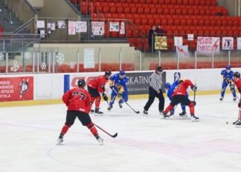 Збірна України з хокею вдало розпочала серію товариських матчів