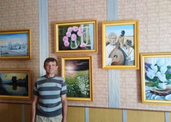 Першим учасником флешмобу «Мистецтво в мені 2025» став художник-аматор із Коровинець