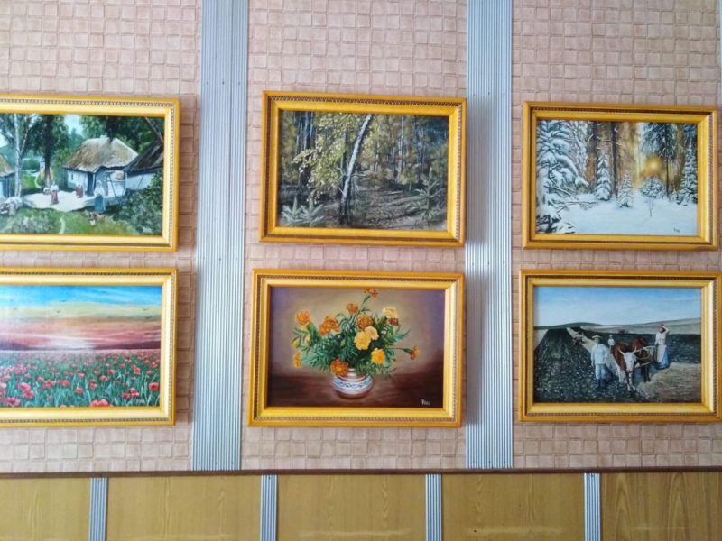 Першим учасником флешмобу «Мистецтво в мені 2025» став художник-аматор із Коровинець