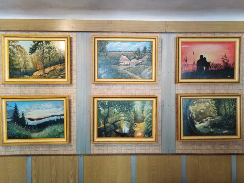 Першим учасником флешмобу «Мистецтво в мені 2025» став художник-аматор із Коровинець