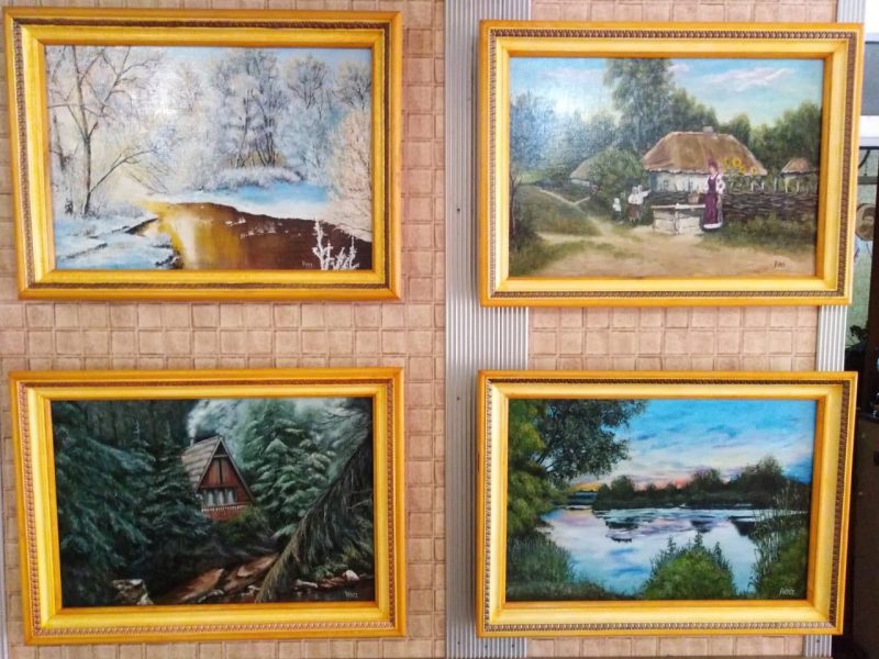 Першим учасником флешмобу «Мистецтво в мені 2025» став художник-аматор із Коровинець