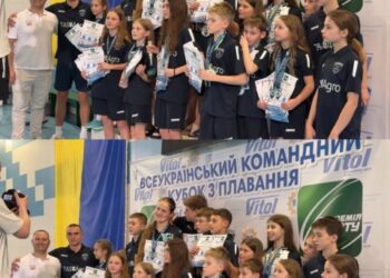 Роменські плавці увійшли до п’ятірки найсильніших команд Всеукраїнського кубку