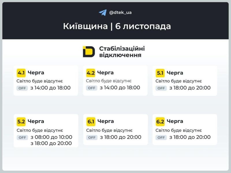 У четвер в Україні діятимуть графіки відключення світла: коли не буде електроенергії