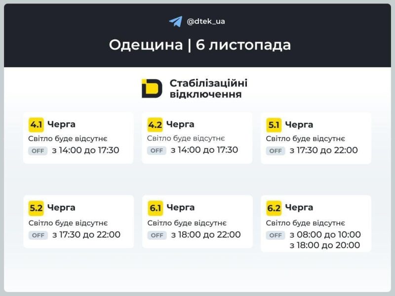 У четвер в Україні діятимуть графіки відключення світла: коли не буде електроенергії