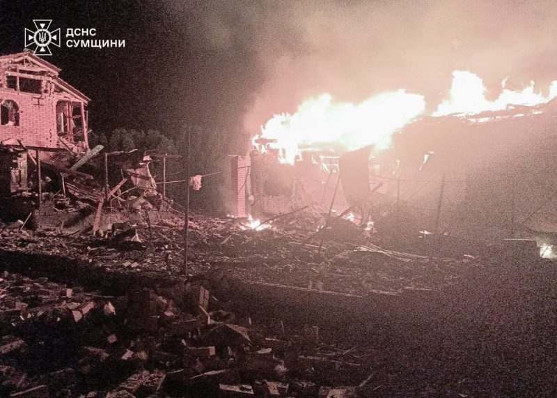 У двох громадах Шосткинського району унаслідок обстрілів пошкоджено об’єкти інфраструктури