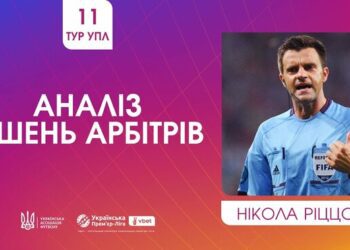 ВІДЕО. Ріццолі прокоментував спірні суддівські моменти 11-го туру УПЛ
