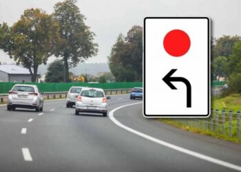 Знак зі стрілкою та червоною крапкою: що він означає