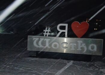 Фотофакт: у Шостці випав перший сніг