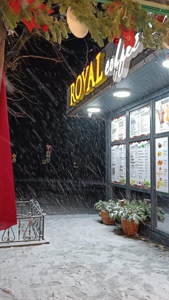 Фотофакт: у Шостці випав перший сніг