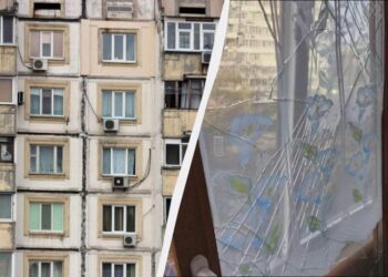 Киянка показала, як врятувати вікно від вибуху: потрібні лише тканина і крохмаль