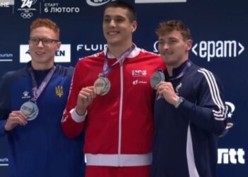 Микита Шеремет – срібний призер Євро з плавання на короткій воді