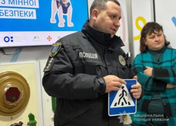 На Недригайлівщині до школярів у межах проєкту «Мобільний клас безпеки» завітали поліцейські
