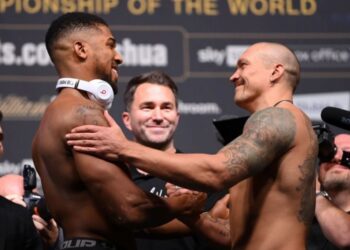 Олександр Усик розповів про тренування з Джошуа: “Я провів з Ентоні в таборі два тижні”