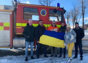 Пожежна команда села Клишки отримала спецавтомобіль від міжнародних партнерів