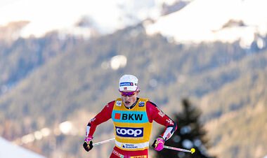 Тур де Скі. Стенсхаген виграв першу гонку, залишивши позаду Клебо