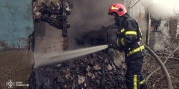 У Хустянці вогнеборці ліквідували пожежу в житловому будинку, що не експлуатується