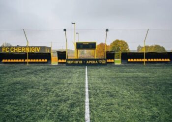 ВІДЕО. Над стадіоном українського клубу пролетів ворожий дрон