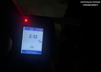 Вночі сумські патрульні відсторонили водія від керування