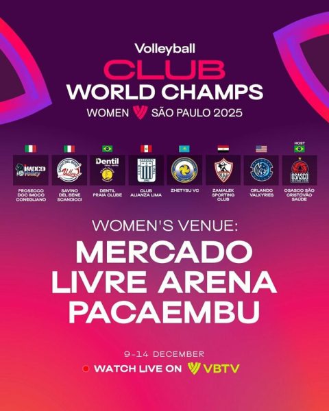 Жіночий клубний чемпіонат світу з волейболу. Розклад та результати матчів