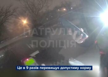 У Сумах нетверезий водій спричинив ДТП на вулиці Польській