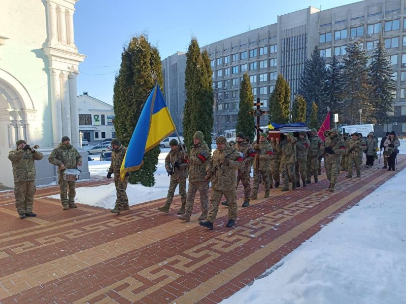 Сумська громада попрощалася із захисником України