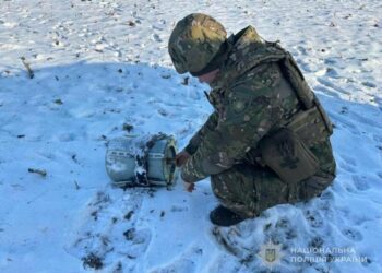 Вибухотехніки поліції Сум знешкодили бойову частину ворожого БпЛА