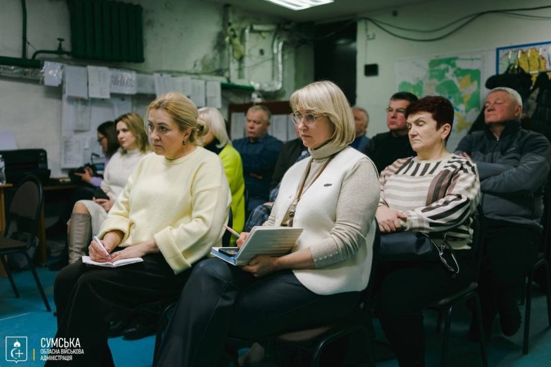 Голова ОВА Олег Григоров провів робочу нараду з головами громад Шосткинського району