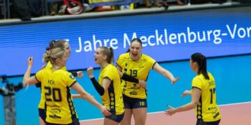 Дербі українок у ЛЧ з волейболу. Девелоперс обіграв чемпіонів Німеччини