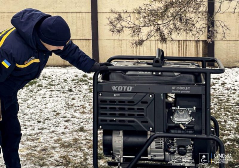 Генератори під посиленим наглядом: у медичних і соцзакладах Сумщини тривають перевірки