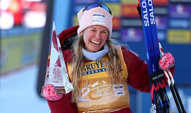 Лижні гонки. Сундлінг виграла першу гонку в 2026 році на Кубку світу