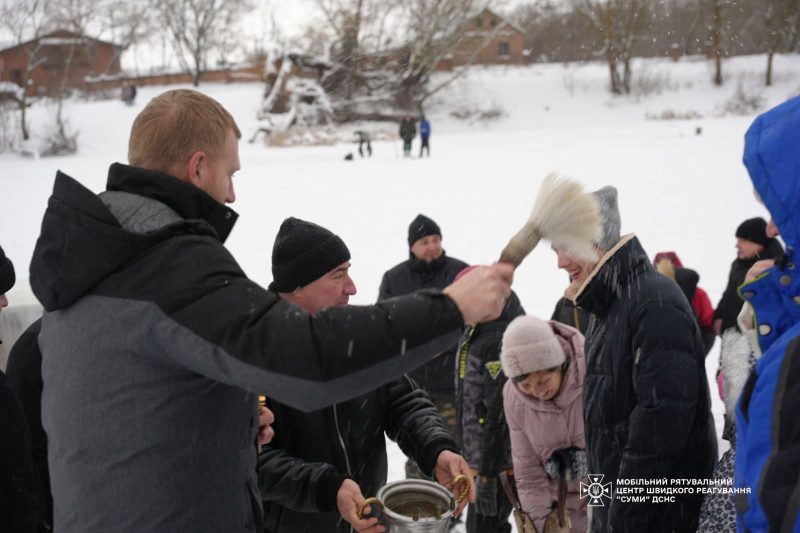 На Роменщині відзначили Водохреща