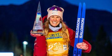 «Одна мета не шкодить іншій». Реакція Діггінс на перемогу на Тур де Скі