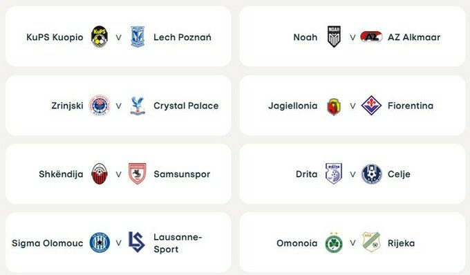 Підсумки жереба 1/16 фіналу Ліги конференцій. Шахтар у статусі спостерігача