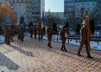 Сум’яни попрощалися із захисником Олексієм Майбородою