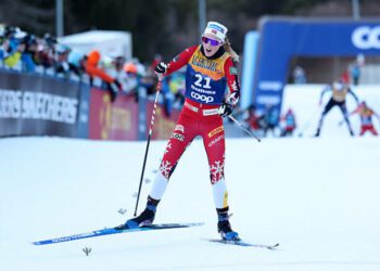 Тур де Скі. Сімпсон-Ларсен виграла масстарт, Діггінс очолила залік