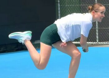 ВІДЕО. Еліна розпочинає сезон. Як Світоліна тренується на кортах Окленду