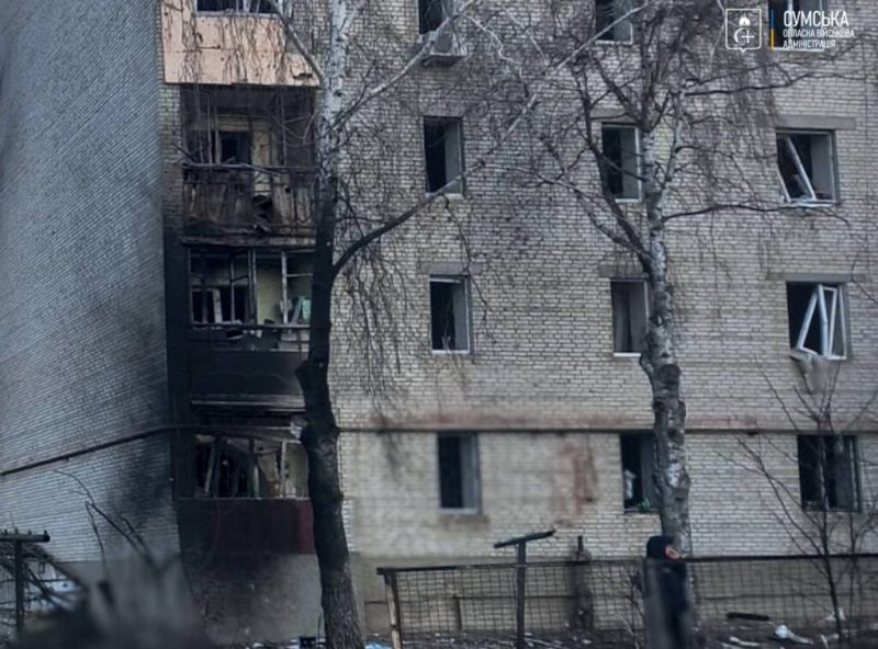 Ворог знову вдарив по Білопіллю КАБами