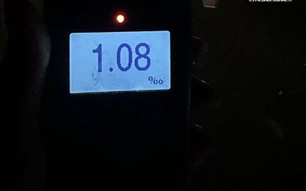 1,08 проміле алкоголю: уночі у Сумах зупинили нетверезого водія