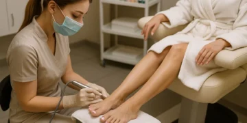 кушетка для педикюру