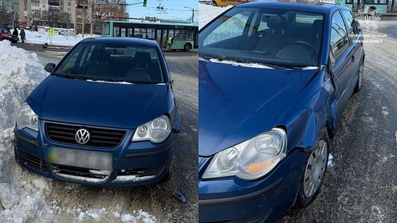Скоїв ДТП і втік: у Сумах патрульні розшукали водія вантажівки