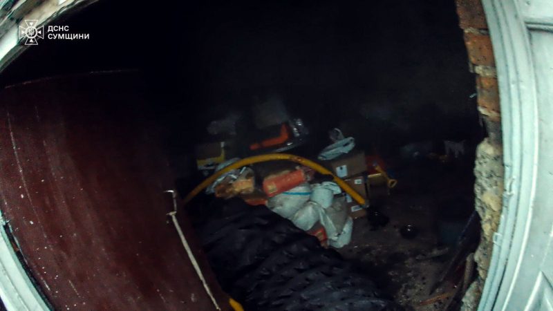 У Сумах на пожежі травмувався чоловік