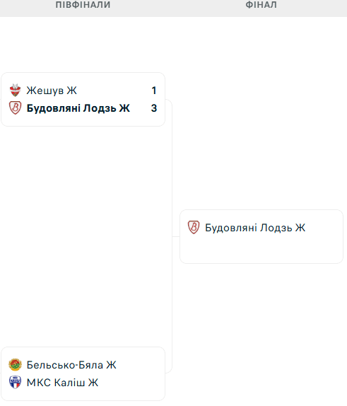 Девелоперс Світлани Дорсман сенсаційно вилетів у півфіналі Кубка Польщі