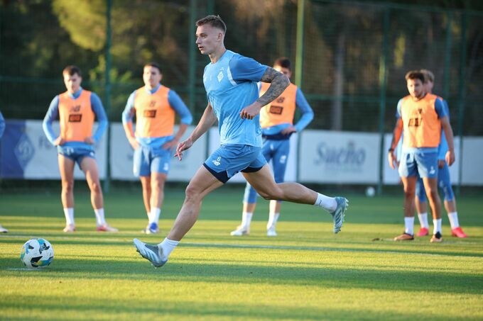 ФОТО. Тренування Динамо. Тактика, взаємодія, візит Мельгоси та Гомеса