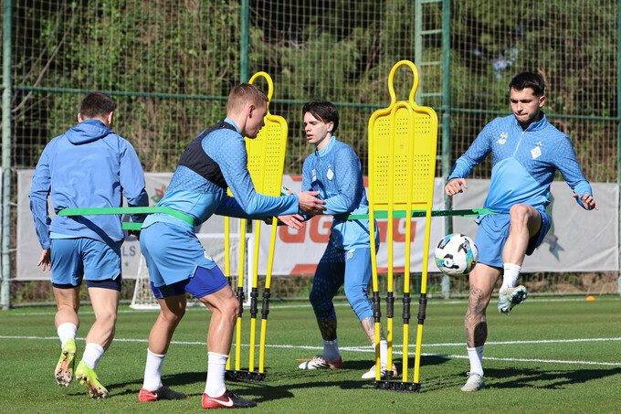 ФОТО. Тренування Динамо. Тактика, взаємодія, візит Мельгоси та Гомеса