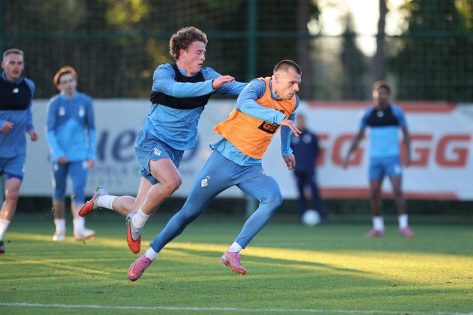 ФОТО. Тренування Динамо. Тактика, взаємодія, візит Мельгоси та Гомеса