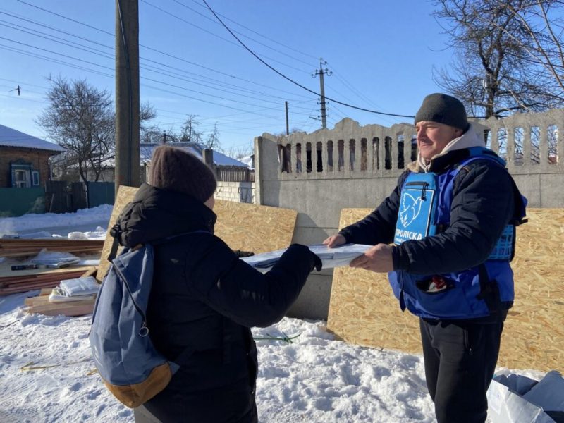 Гуманітарна місія &laquo;Проліска&raquo; підтримала конотопців після нічної ворожої атаки