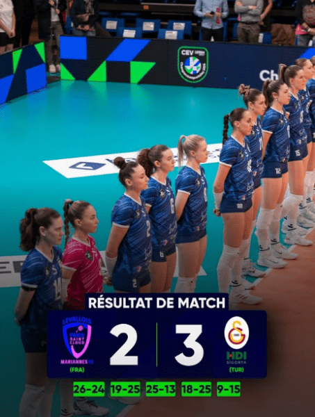 Команда українки була близька до сенсації в першому матчі 1/4 Кубка ЄКВ