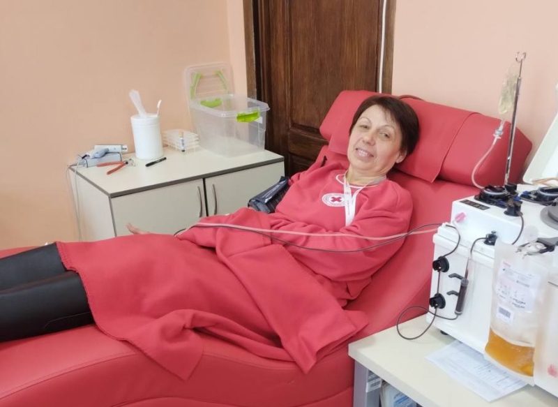 Конотопські волонтери стали донорами крові